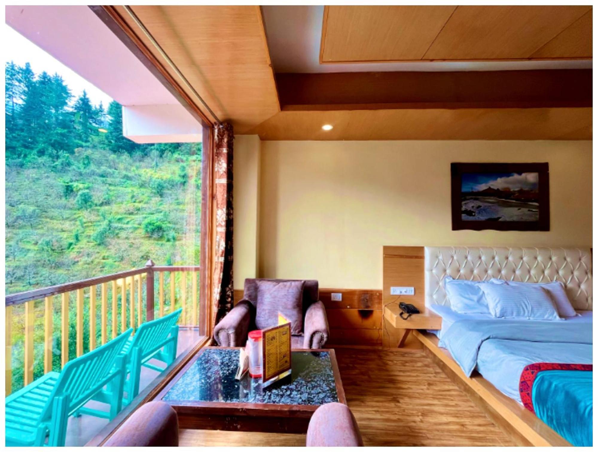 Manali Hotel T H E - B D - R E S O R T - Free Parking - Jungle Safari And Restaurant Facilities -Luxury & Spacious Room - Best Premium Hotel In Manali Kültér fotó